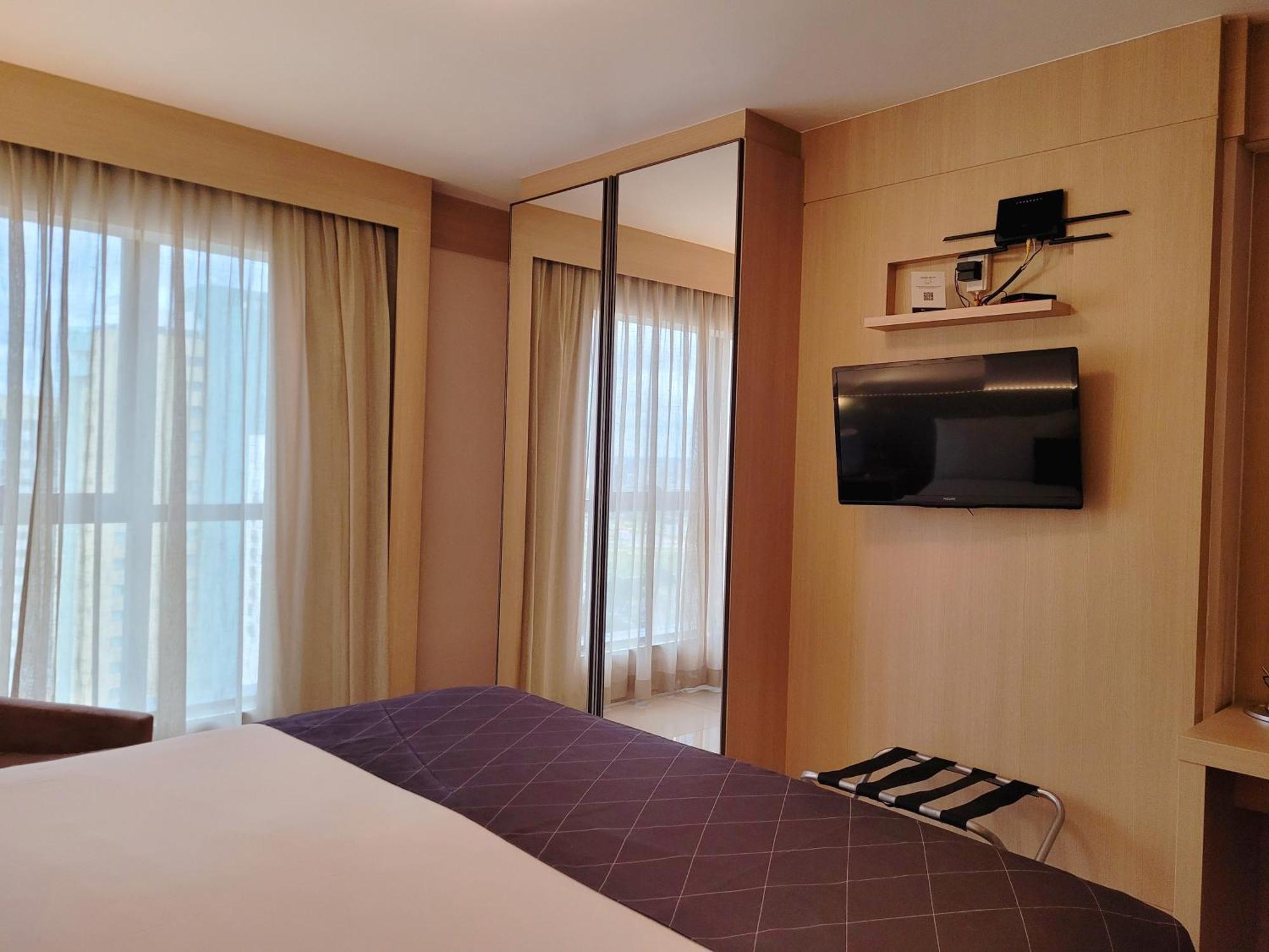 Cullinan Hplus Premium Brasília Exterior foto A bedroom at the hotel